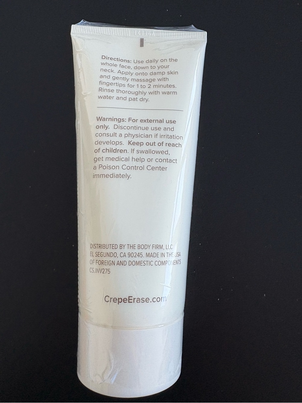 NEW sealed Crepe Erase Body Firm Facial Refining Exfoliant large 6 oz size - Picture 5 of 7